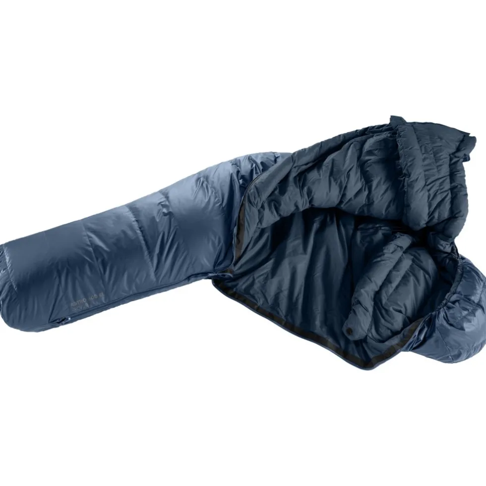 Deuter Astro 500 EL -2C/28F Donzen Slaapzak - de Rits Links - marine-ink