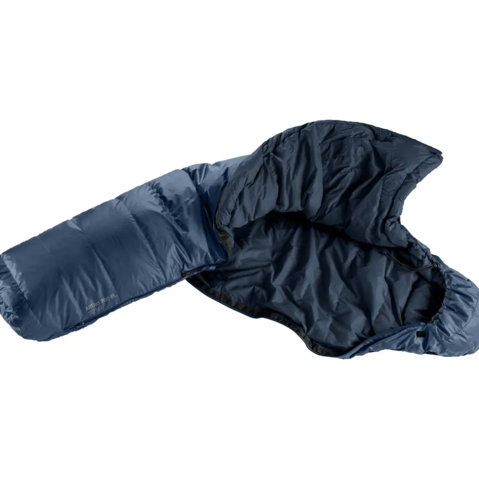 Deuter Astro 300 EL +2C/36F Donzen Slaapzak - de Rits Links - marine-ink