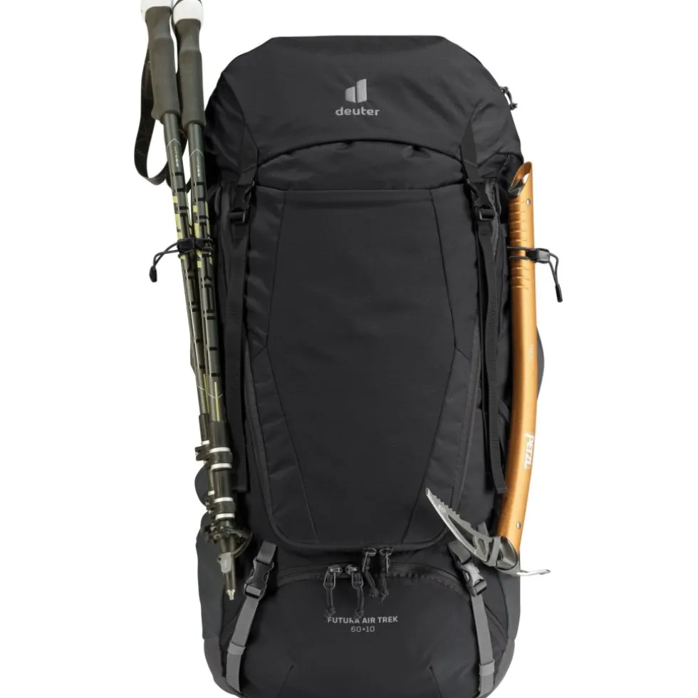 Deuter Futura Air Trek 60+10 Trekking Rugzak - black-graphite
