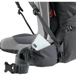 Deuter Futura Air Trek 60+10 Trekking Rugzak - black-graphite