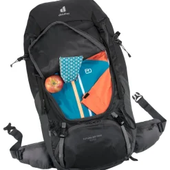 Deuter Futura Air Trek 60+10 Trekking Rugzak - black-graphite