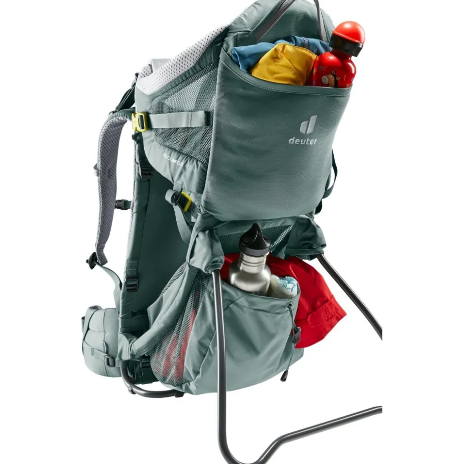 Rugzakken & Drinksystemen < Deuter Kid Comfort Active Child Carrier - teal