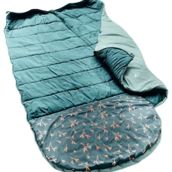 Slaapzakken < Deuter Overnite Children's Sleeping Bag - zip left - jade-deepsea