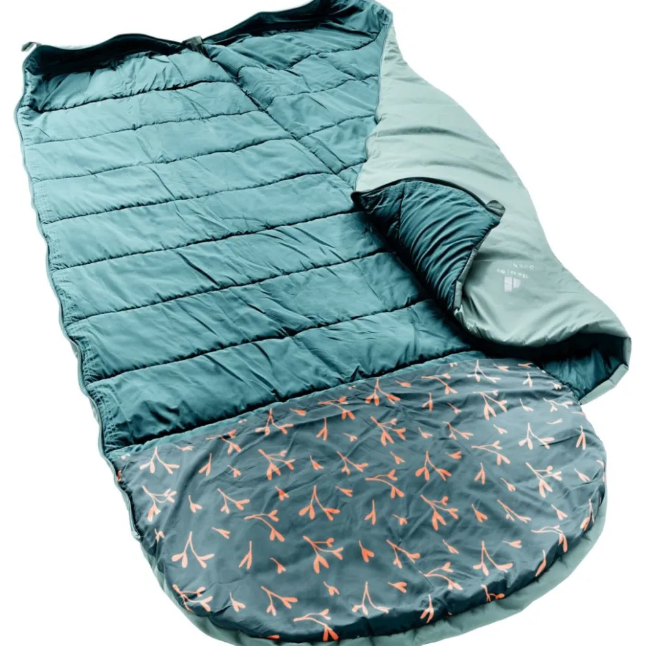Slaapzakken < Deuter Overnite Children's Sleeping Bag - zip left - jade-deepsea