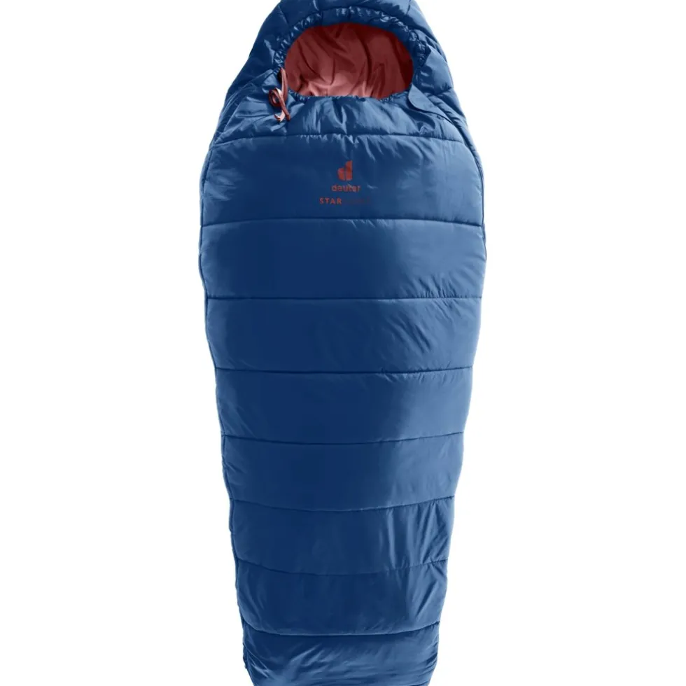 Deuter Starlight Kinderslaapzak - de Rits Links - nightblue-redwood