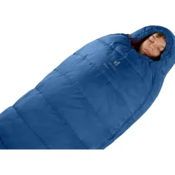 Deuter Starlight Kinderslaapzak - de Rits Links - nightblue-redwood