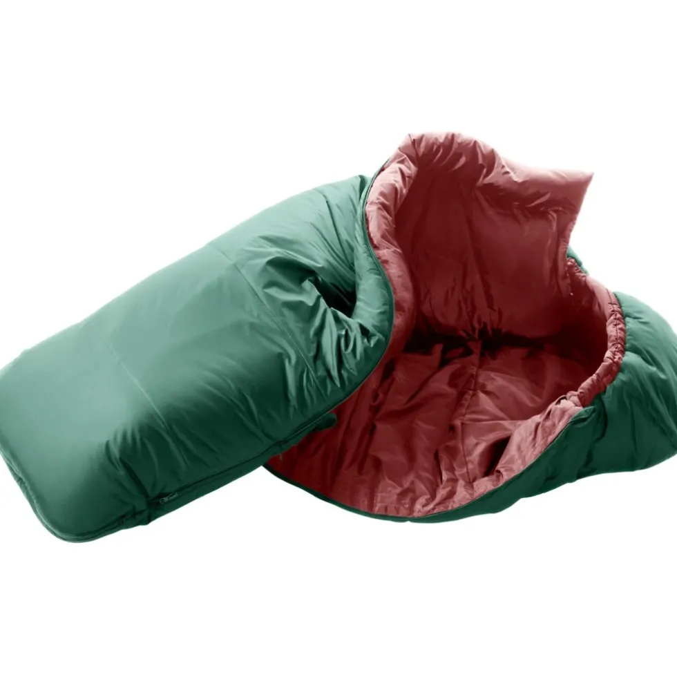 Deuter Starlight Pro Kinder Slaapzak - seegreen-redwood