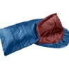 Deuter Starlight SQ Kinderslaapzak - de Rits Links - nightblue-redwood