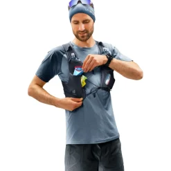 Rugzakken & Drinksystemen < Deuter Traick 5 Trailrunning Hardloopvest - Small | zwart