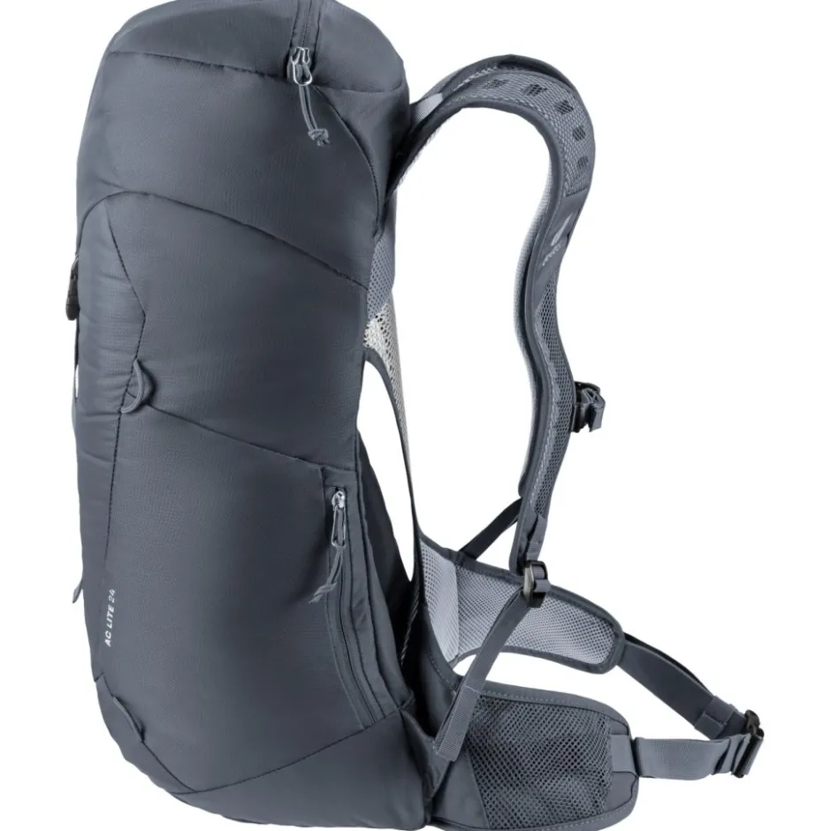 Rugzakken & Drinksystemen < Deuter AC Lite 24 Rugzak - zwart