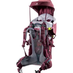 Deuter Kid Comfort Child Carrier - maron