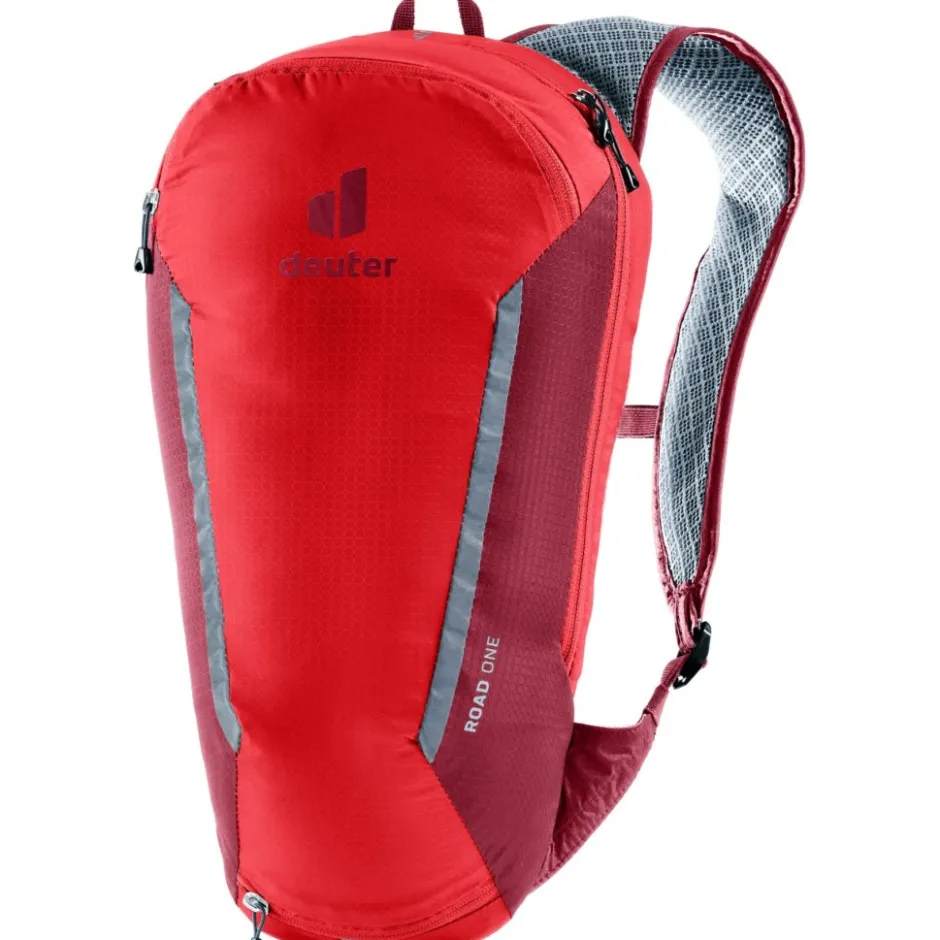 Drinkrugzakken < Deuter Road One Fietsrugzak 5L - cherry-masala