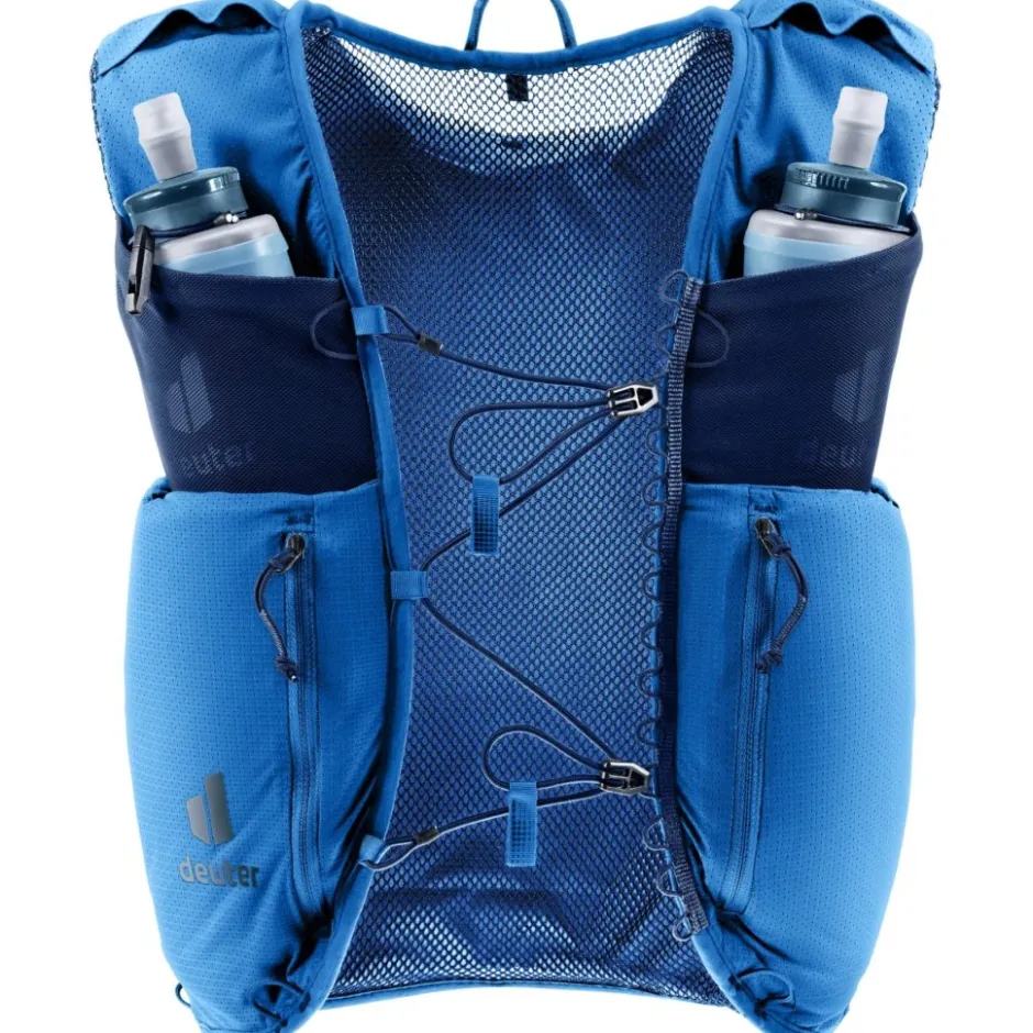 Rugzakken & Drinksystemen < Deuter Traick 5 Trailrunning Hardloopvest - Medium | neptune-nightblue