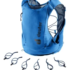 Rugzakken & Drinksystemen < Deuter Traick 5 Trailrunning Hardloopvest - Medium | neptune-nightblue