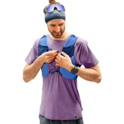 Rugzakken & Drinksystemen < Deuter Traick 5 Trailrunning Hardloopvest - Medium | neptune-nightblue
