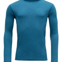 Baselayers < Devold Breeze Merino 150 Shirt met ange Mouwen Heren - 258A Bue Meange