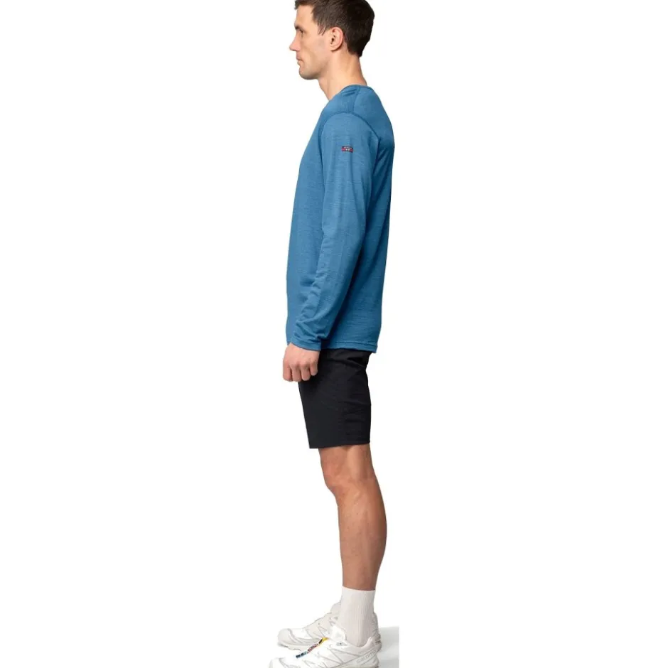 Baselayers < Devold Breeze Merino 150 Shirt met ange Mouwen Heren - 258A Bue Meange