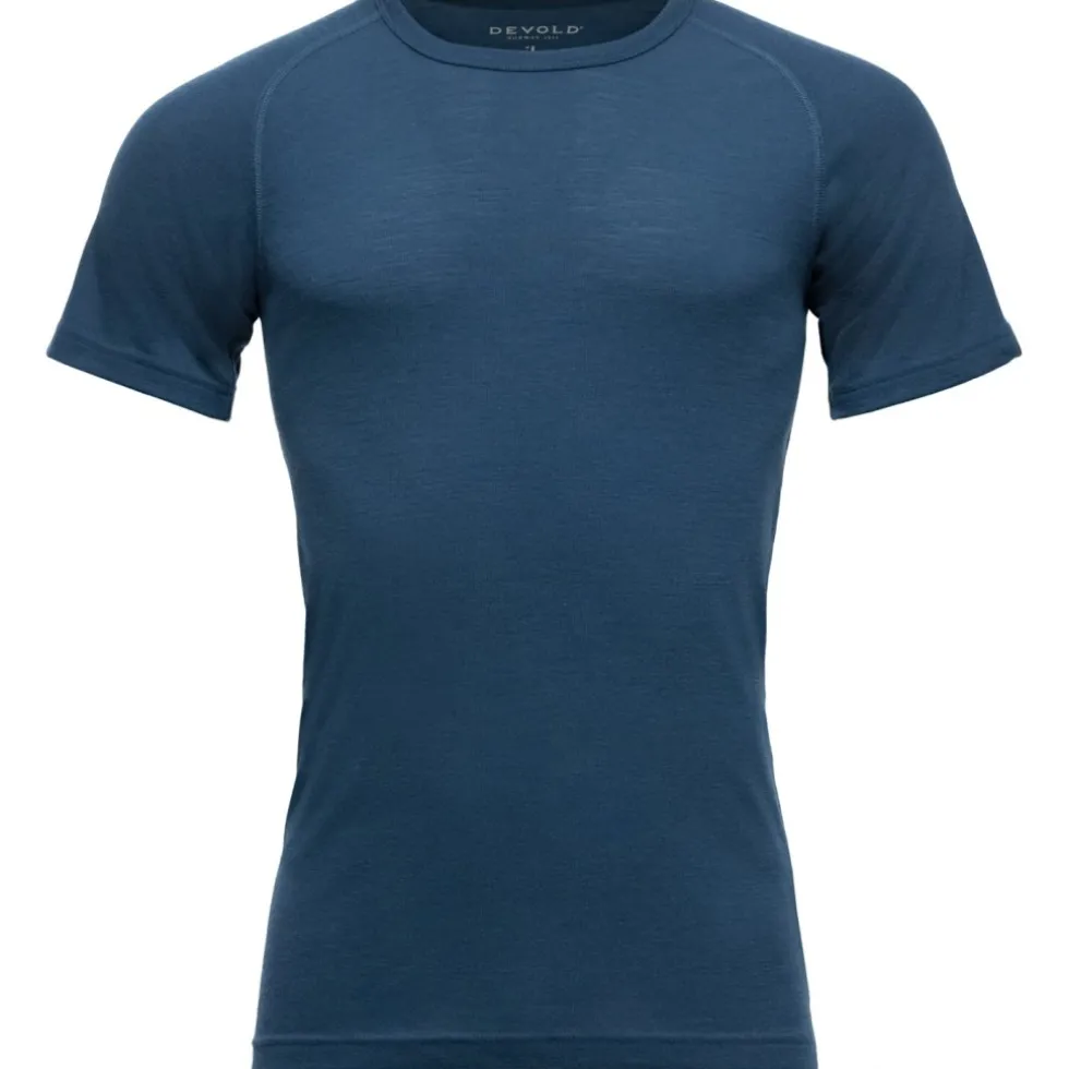 Devold Lauparen Merino 190 Base T-shirt heren - 422A Flood