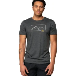 Devold Active Outline T-shirt voor heren - 940A Anthracite