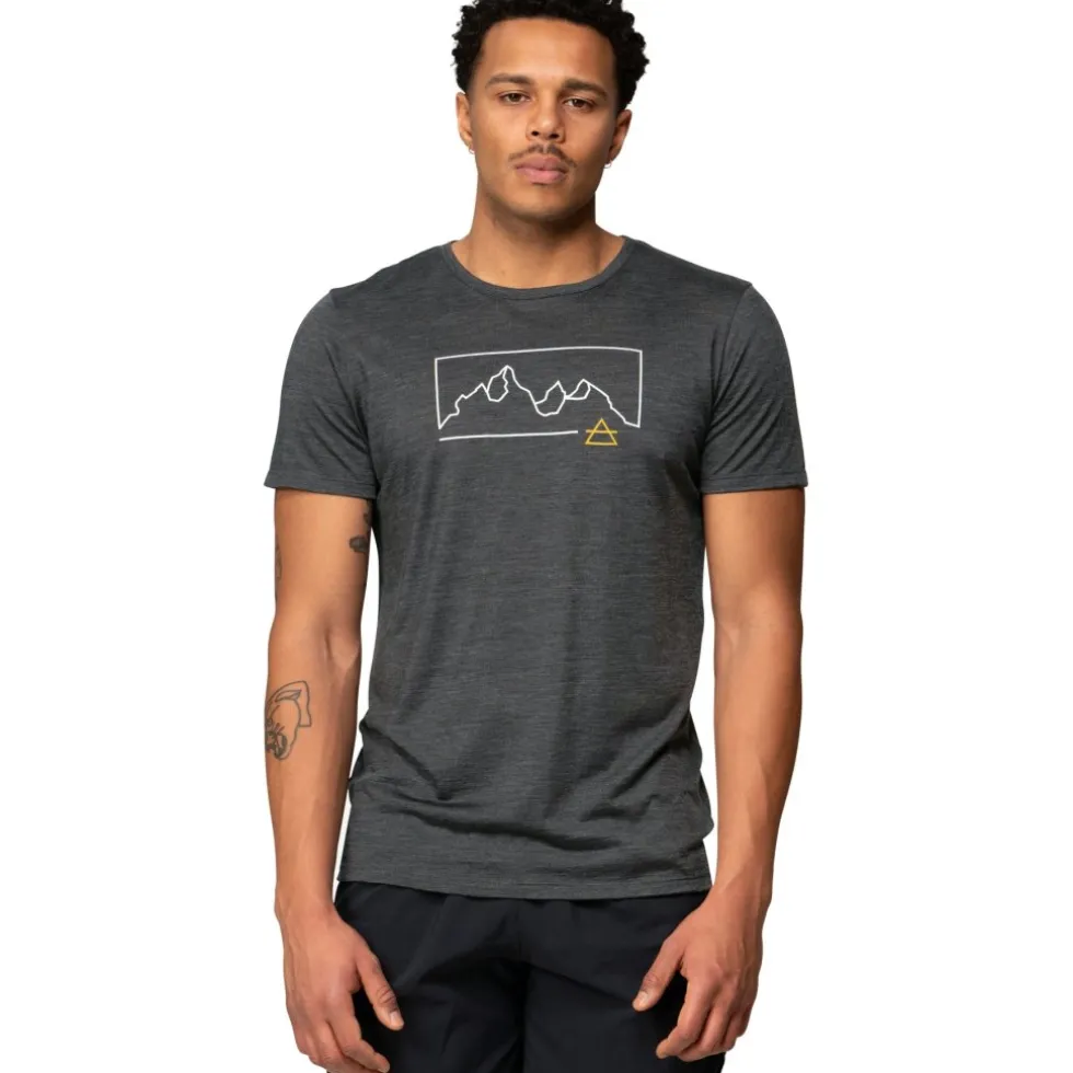 Devold Active Outline T-shirt voor heren - 940A Anthracite