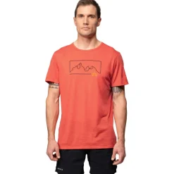 Devold Active Outline T-shirt voor heren - 195A Cayenne