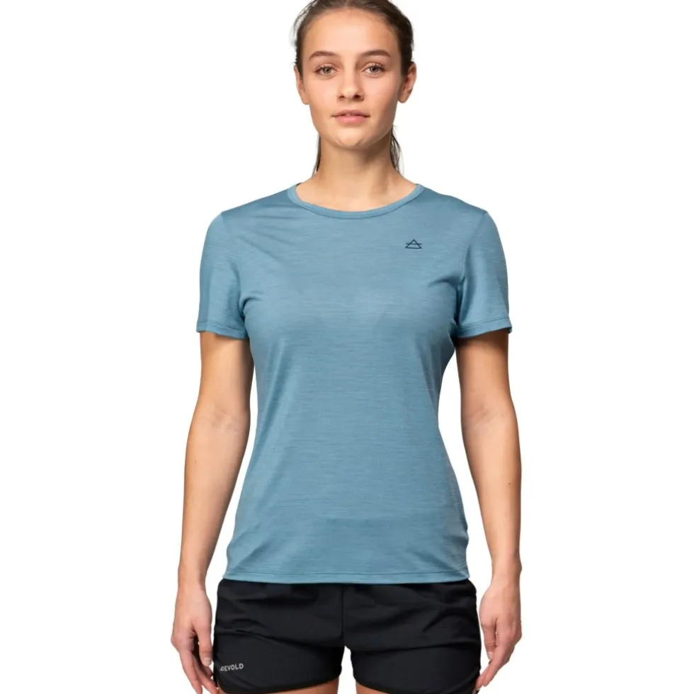 Devold Active T-shirt Dames - 247A Skyblue