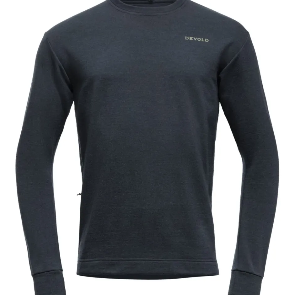Shirts & Midlayers < Devold Everyday Crew Shirt et ange ouwen Heren - 284A Ink