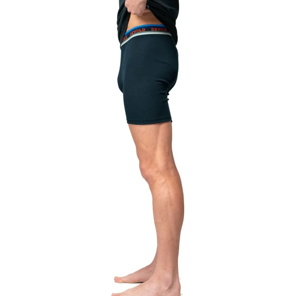 Devold Lauparen Merino 190 Boxershorts Heren - 284A Ink