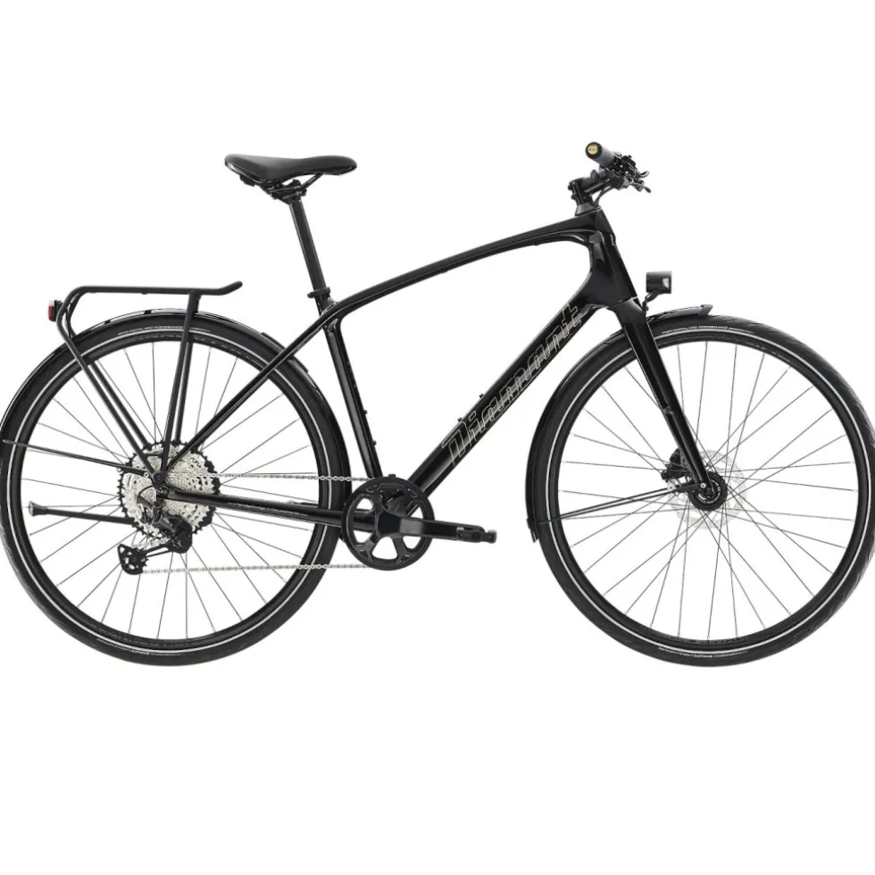 Diamant Rubin Super Legere Mens Touring Bike - deep black