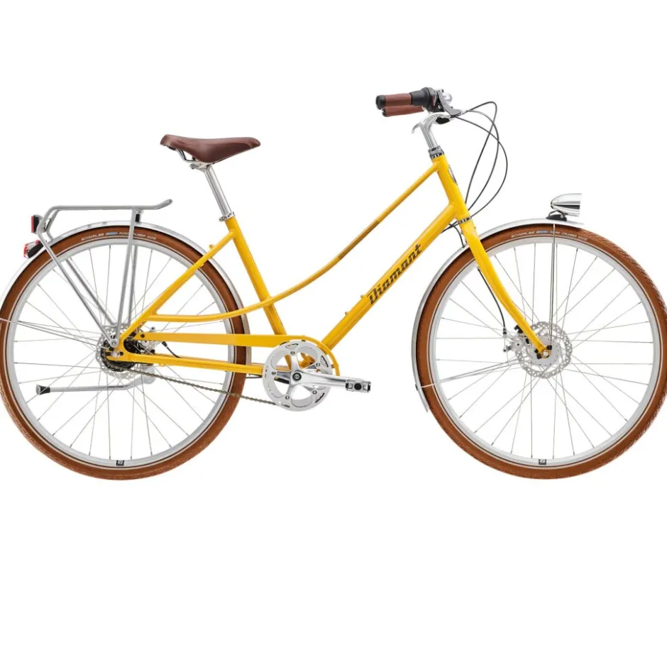 Urban Fietsen < Diamant 885 - 28" tadfiet - 2025 - oker