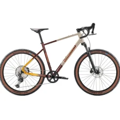 Gravelbikes Bikepacking < Diamant 140 STEPOVER - 27.5" Gravelbike - 2026 - Mokkalatte Duotone