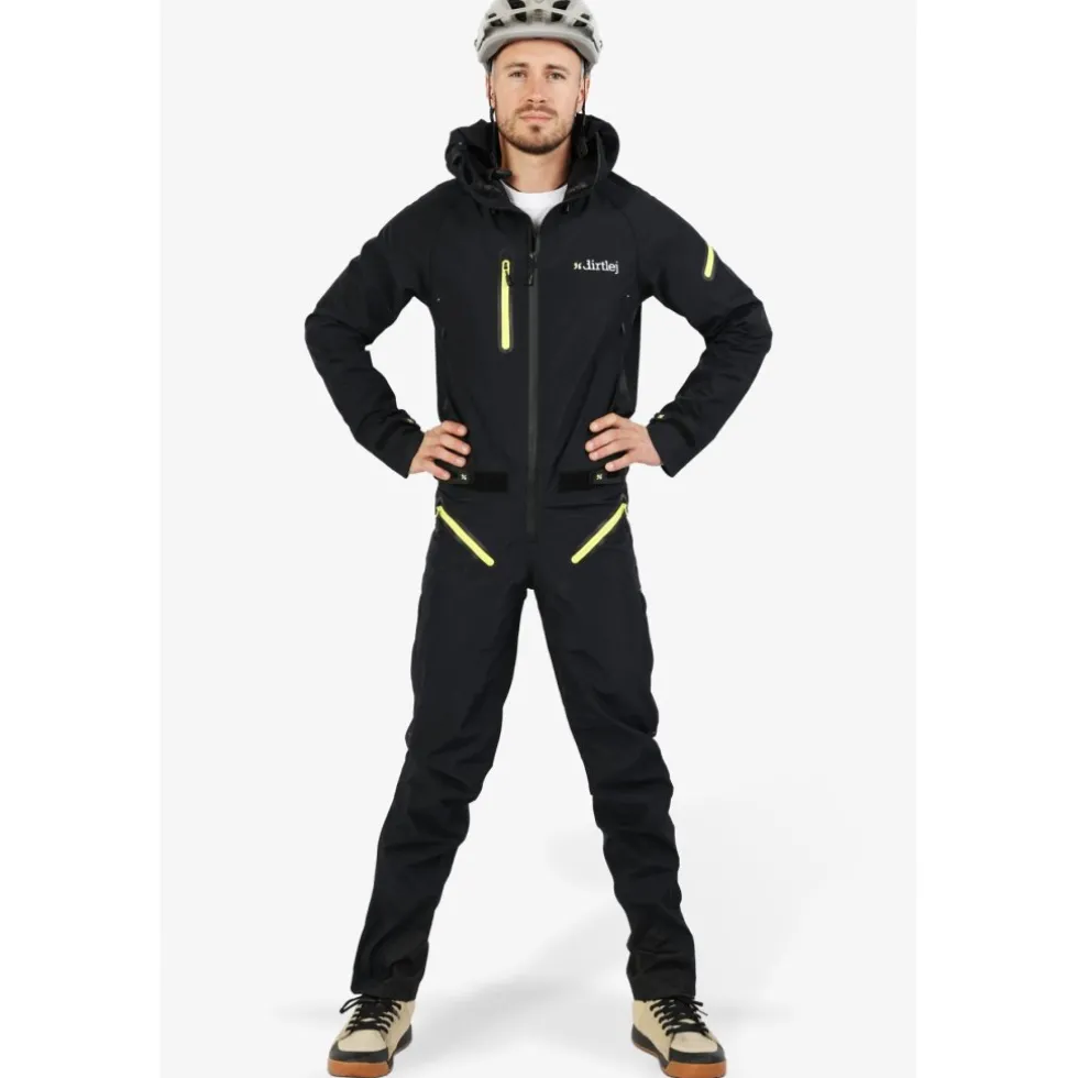 Dirtlej Core Edition V6.0 Dirtsuit Heren - graphite/lemon