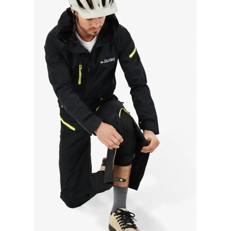 Dirtlej Core Edition V6.0 Dirtsuit Heren - graphite/lemon
