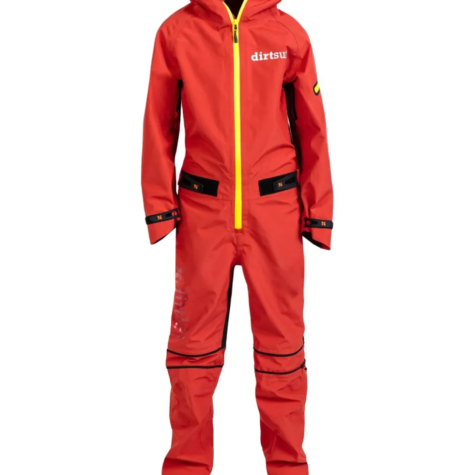Dirtlej Edition V2.0 Dirtsuit Kinderen - chili yellow