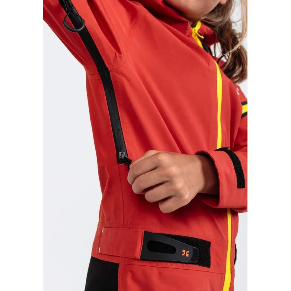 Dirtlej Edition V2.0 Dirtsuit Kinderen - chili yellow