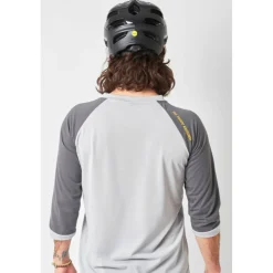 Dirtlej Mountee 3/4 Shirt Heren - grijs/zwart