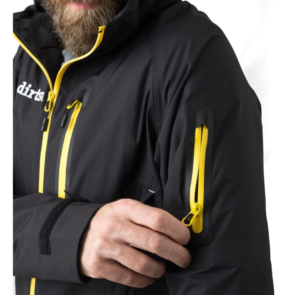 Dirtlej Pro Edition Dirtsuit Heren - zwart/geel