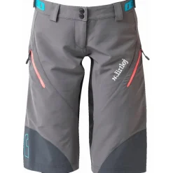 Dirtlej Trailscout Half & Half MTB Short Dames - grijs/peach
