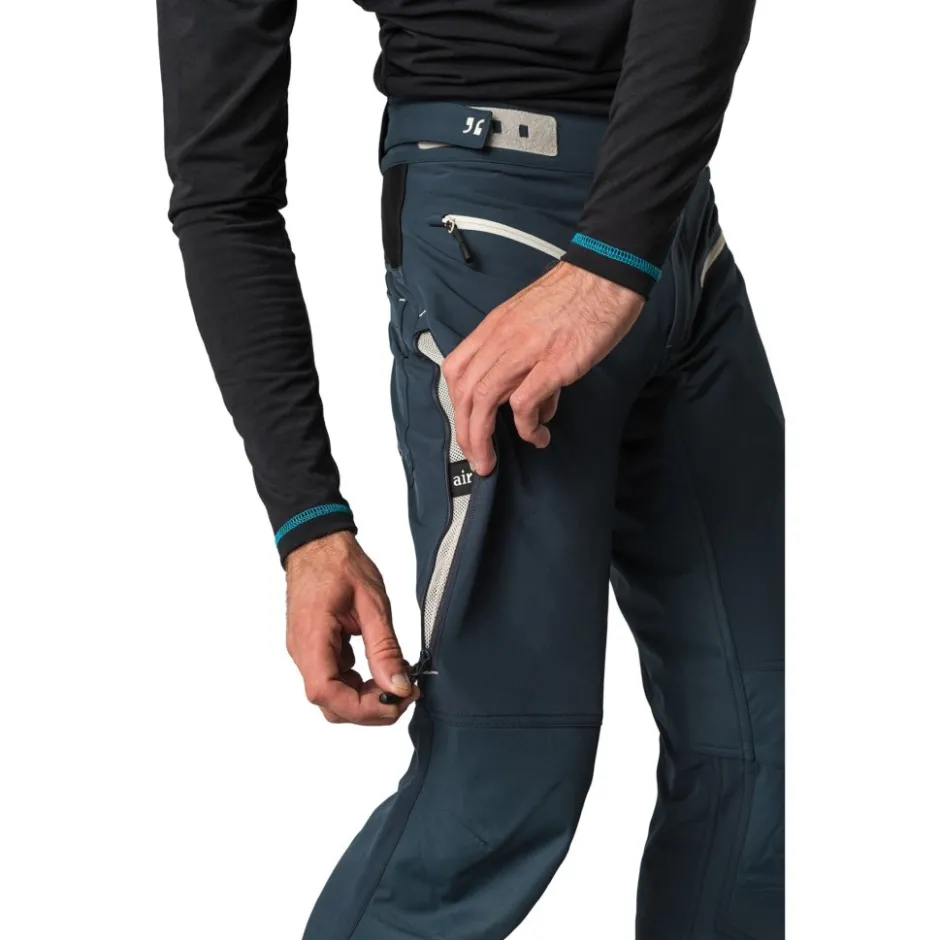 Mtb-Broeken < Dirtlej Traicout ong Fex TB-Broek Heren - Back abe - tee bue/grij