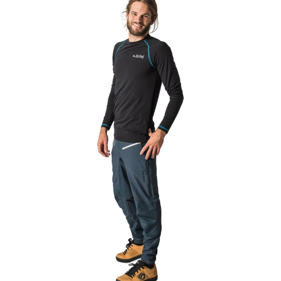 Mtb-Broeken < Dirtlej Traicout ong Fex TB-Broek Heren - Back abe - tee bue/grij