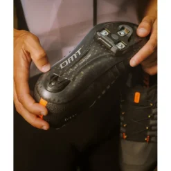 DMT POGI'S Superlight Racefietsschoenen - zwart/grijs