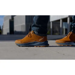 Dolomite Carezza Leren Schoenen Heren - atlantic blue
