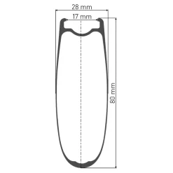 Wielen En Wielsets < DT Swiss ARC 1400 DICUT 80 - 28" Carbon Wielset - QR / QR 130 - Shimano HG-EV / SRAM XDR
