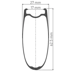 Wielen En Wielsets < DT Swiss ARC 1400 DICUT 62 - 28" Carbon Wielset - QR / QR 130 - Shimano HG-EV / SRAM XDR