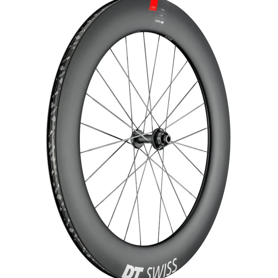 Wielen En Wielsets|Wielen < DT Swiss ARC 1100 DICUT db 80 Voorwiel - 28" | Carbon | Clincher | Centerlock - 12x100mm - zwart
