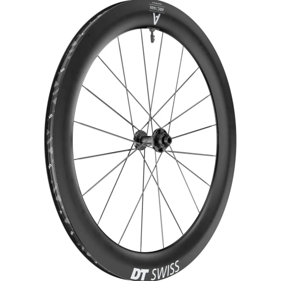 DT Swiss ARC 1400 DICUT 65 Voorwiel - 28" | Carbon | Clincher | Centerlock - 12x100mm