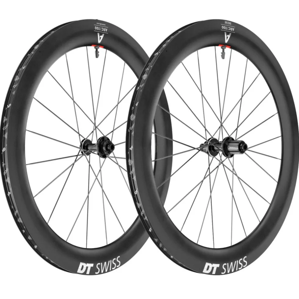 DT Swiss ARC 1100 DICUT 65 Wielset - 28" | Carbon | Clincher | Centerlock - 12x100mm | 12x142mm - HG-L / XDR