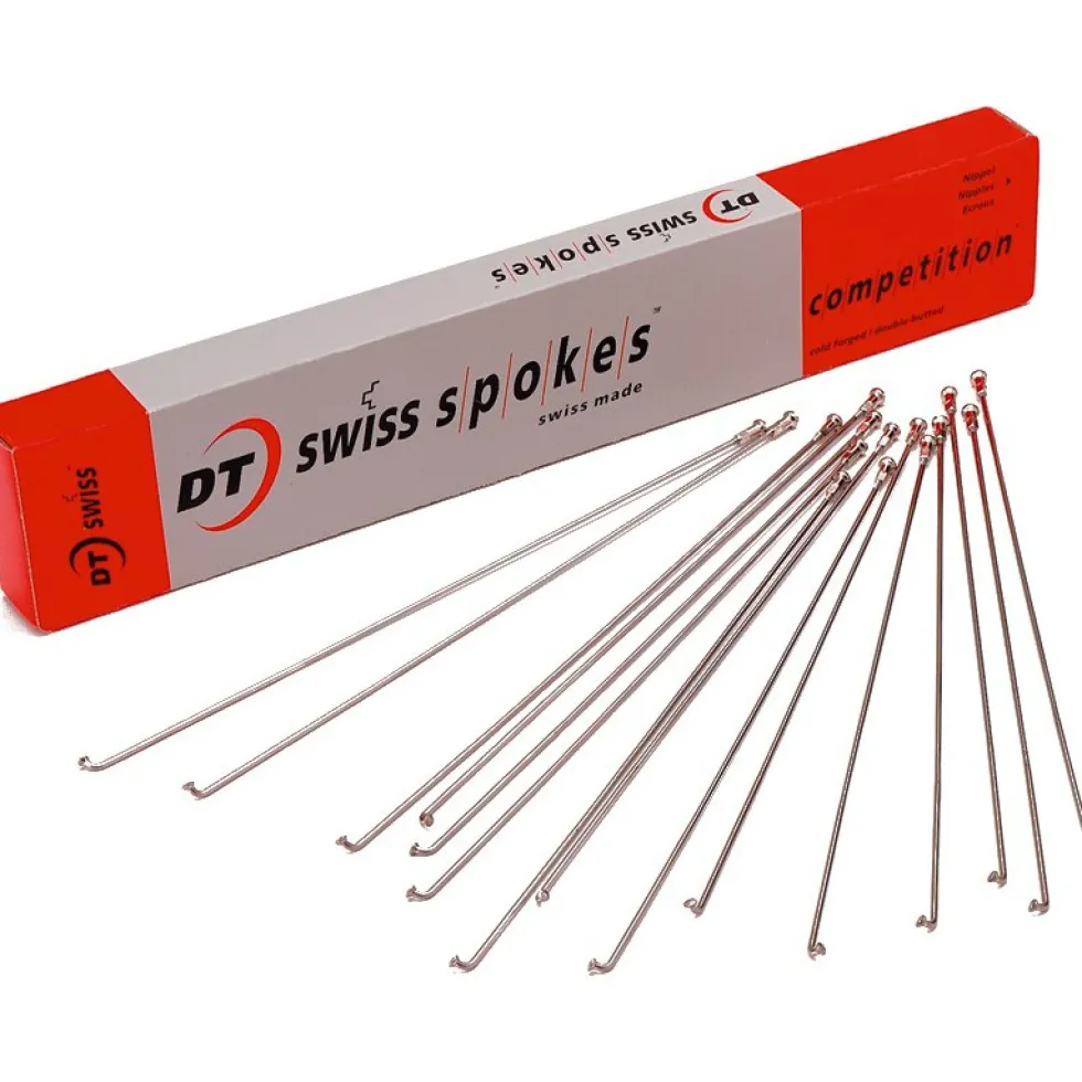 DT Swiss Competition Spaken 1,8/1,6/1,8 - zilver