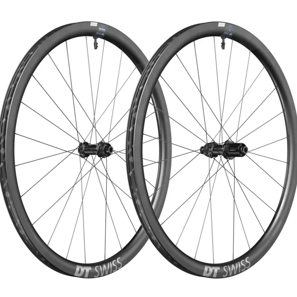 DT Swiss CRC 1400 SPLINE 35 Wielset - 28" | Carbon | Clincher | Centerlock - 12x100mm | 12x142mm - HG-EV / XDR