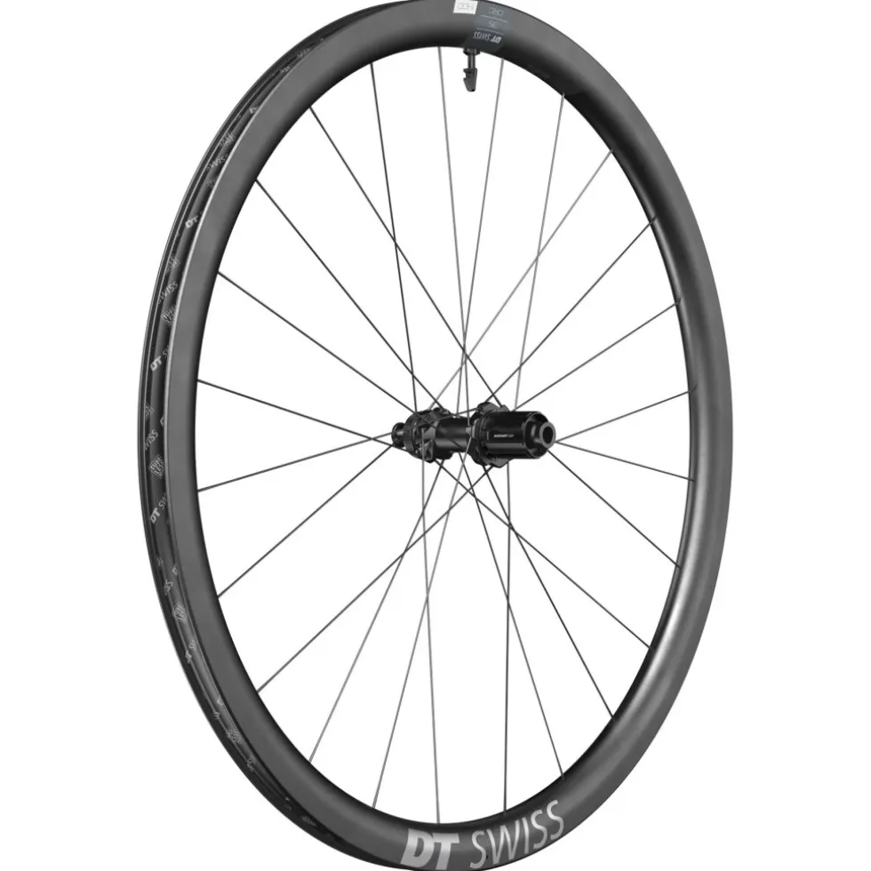 DT Swiss CRC 1400 SPLINE 35 Wielset - 28" | Carbon | Clincher | Centerlock - 12x100mm | 12x142mm - HG-EV / XDR